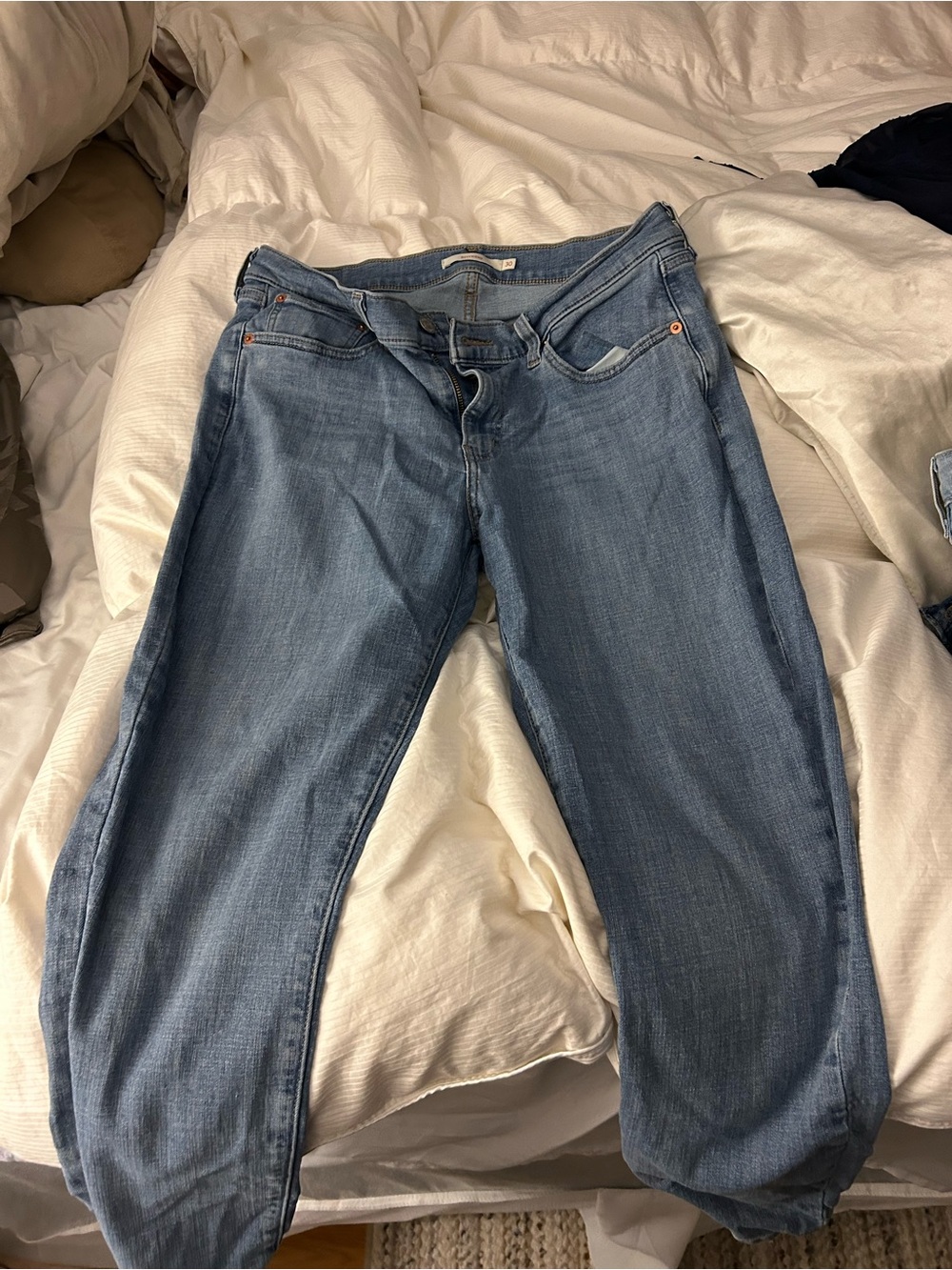 Levi's Women's Light Blue Boyfriend Jeans
